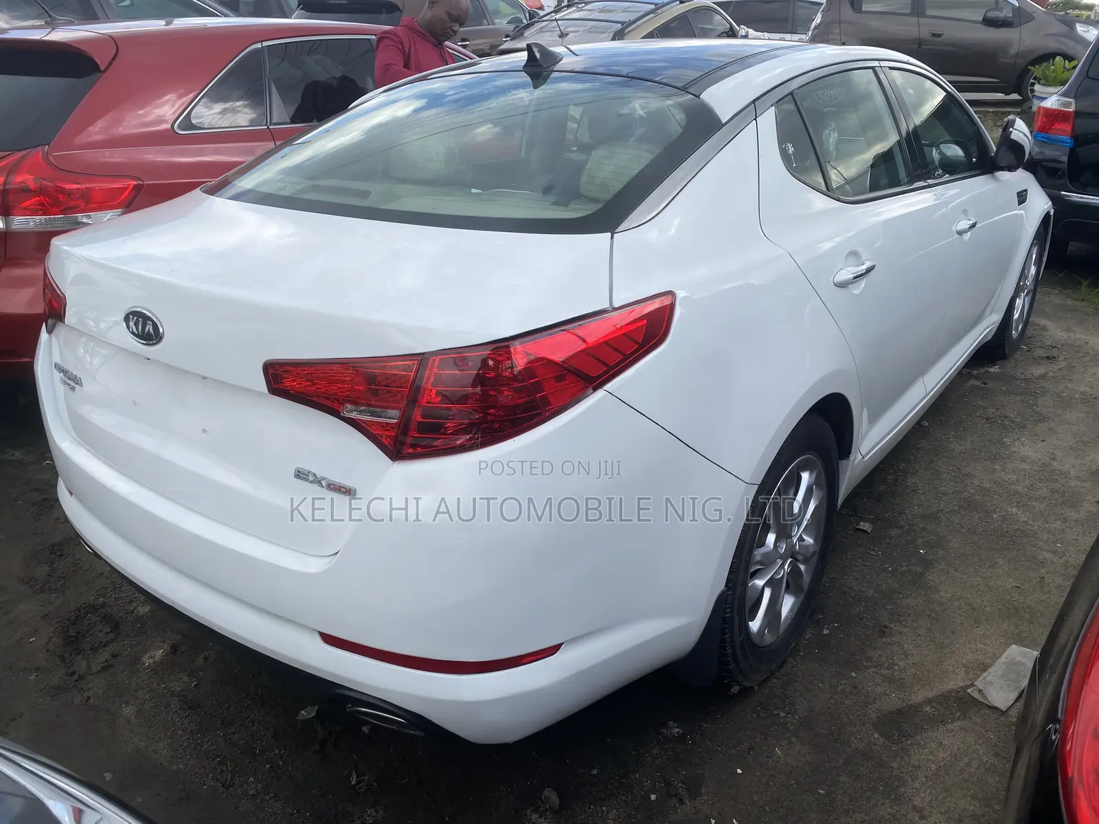 Kia Optima EX 4dr Sedan (2,4L 4cyl 6A) 2012 White