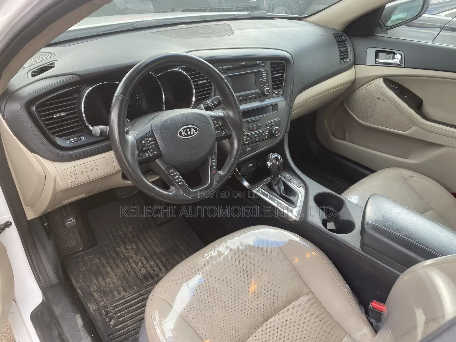 Kia Optima EX 4dr Sedan (2,4L 4cyl 6A) 2012 White