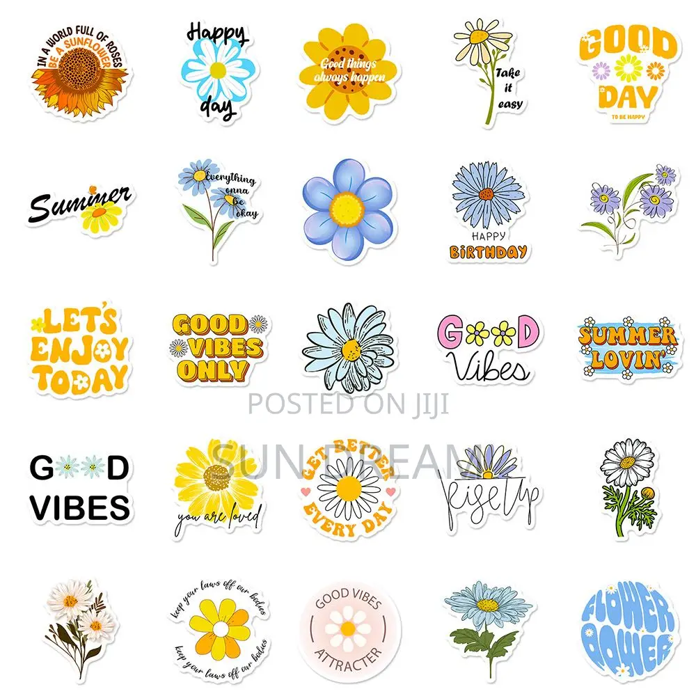 50 Pieces Stickers Self Love Stickers Home Decoration Girl Gift Idea