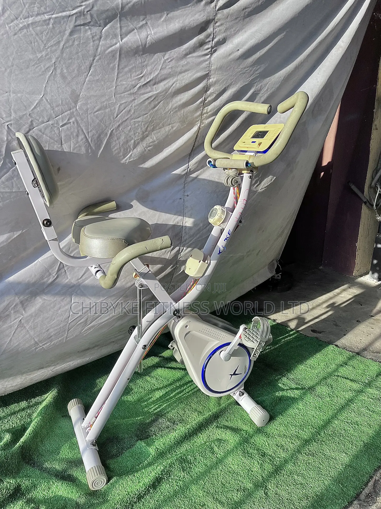 Foldable Xbike With Resistance Rope for Arm