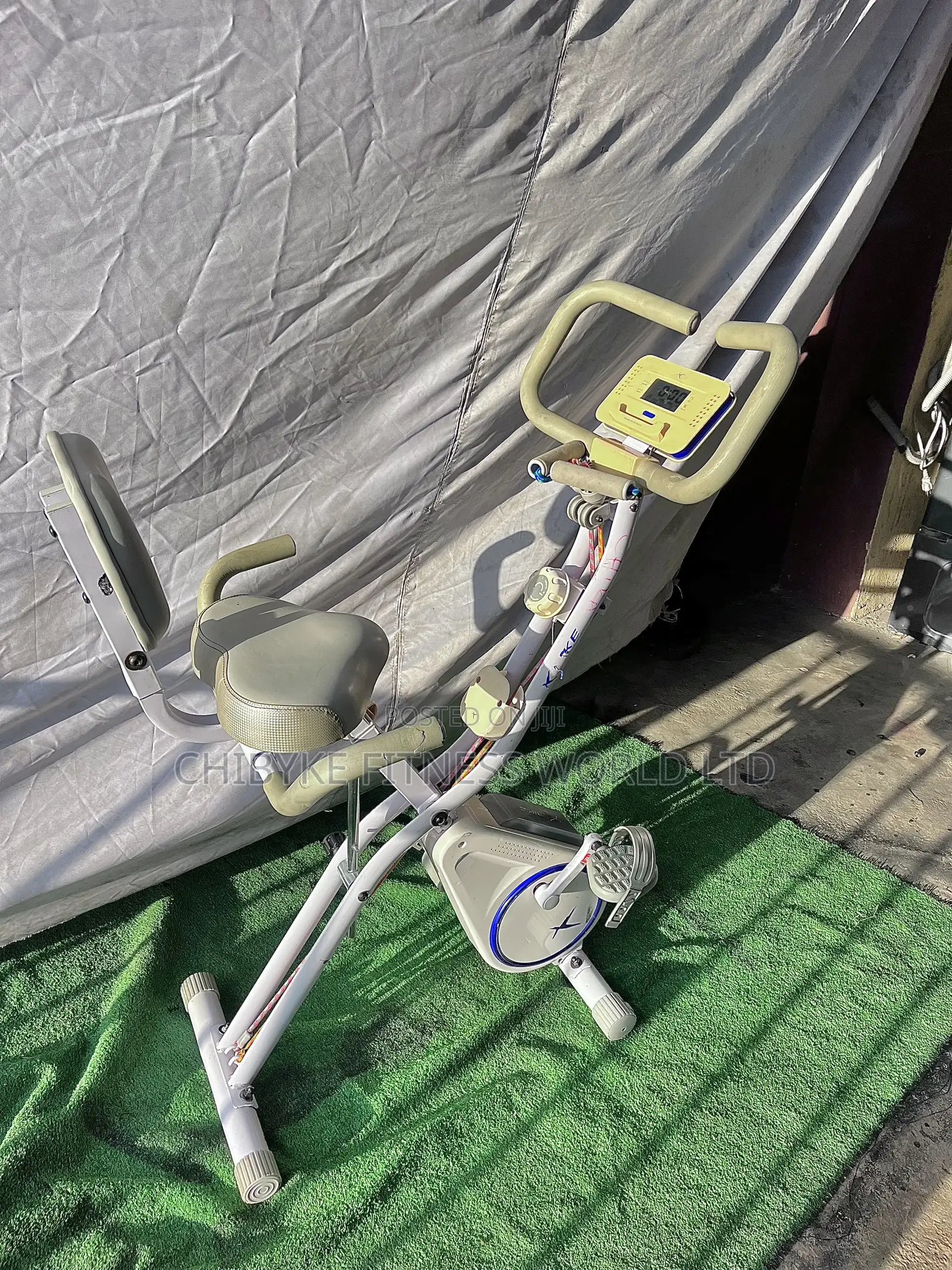 Foldable Xbike With Resistance Rope for Arm