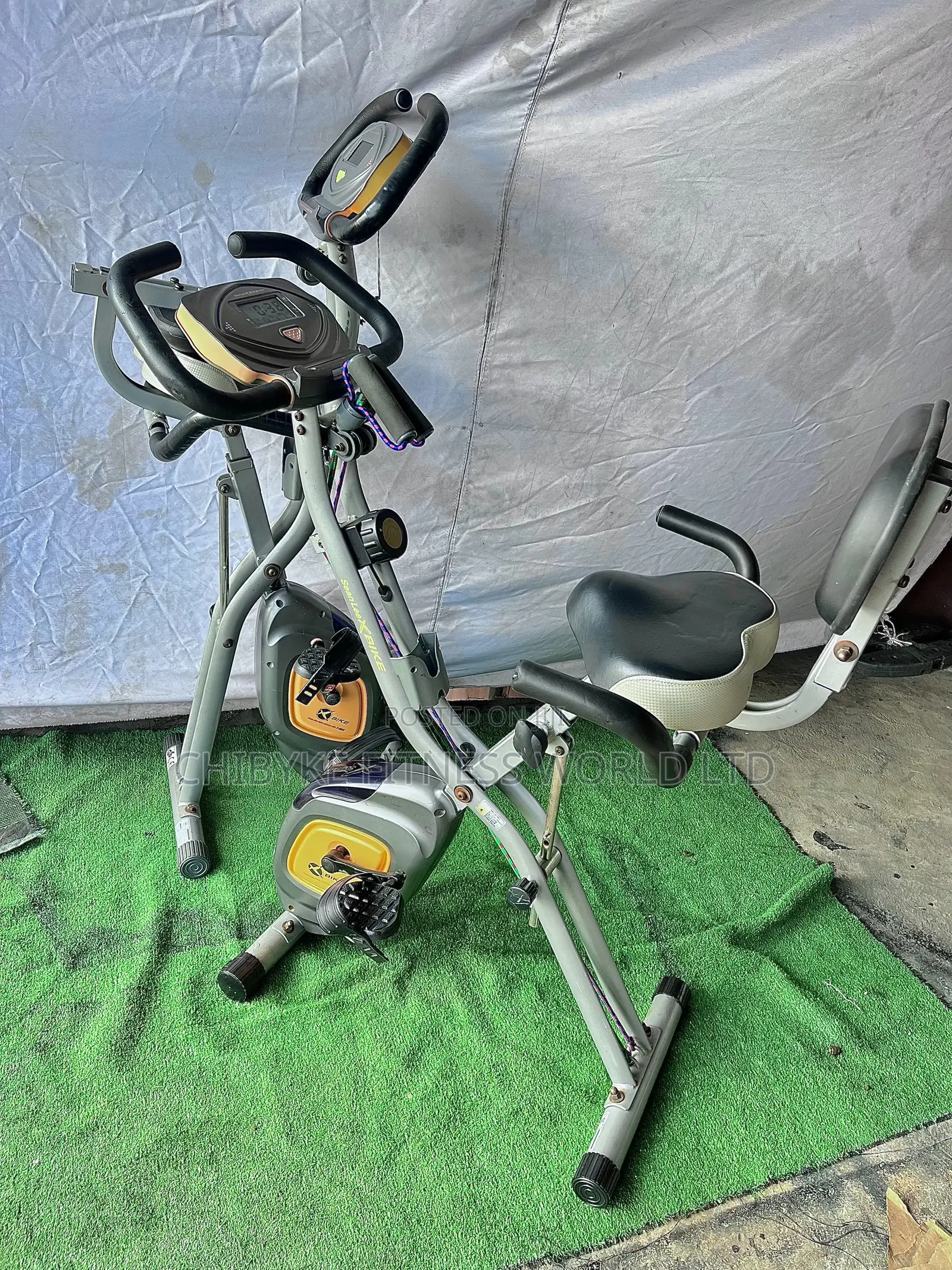Foldable Xbike With Resistance Rope (Made in Germany)