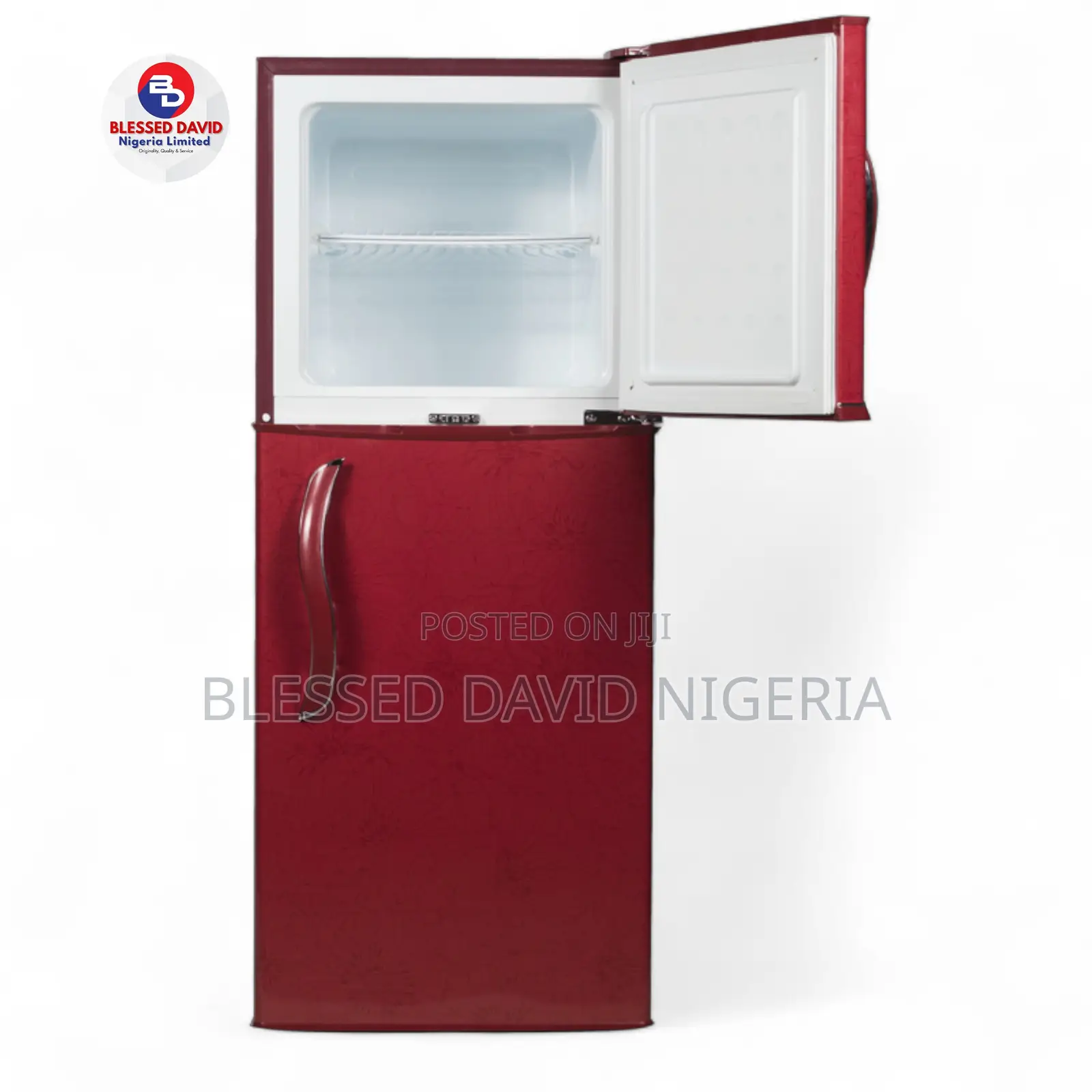 Nexus 145l Red Double Door Refrigerator Nx-175