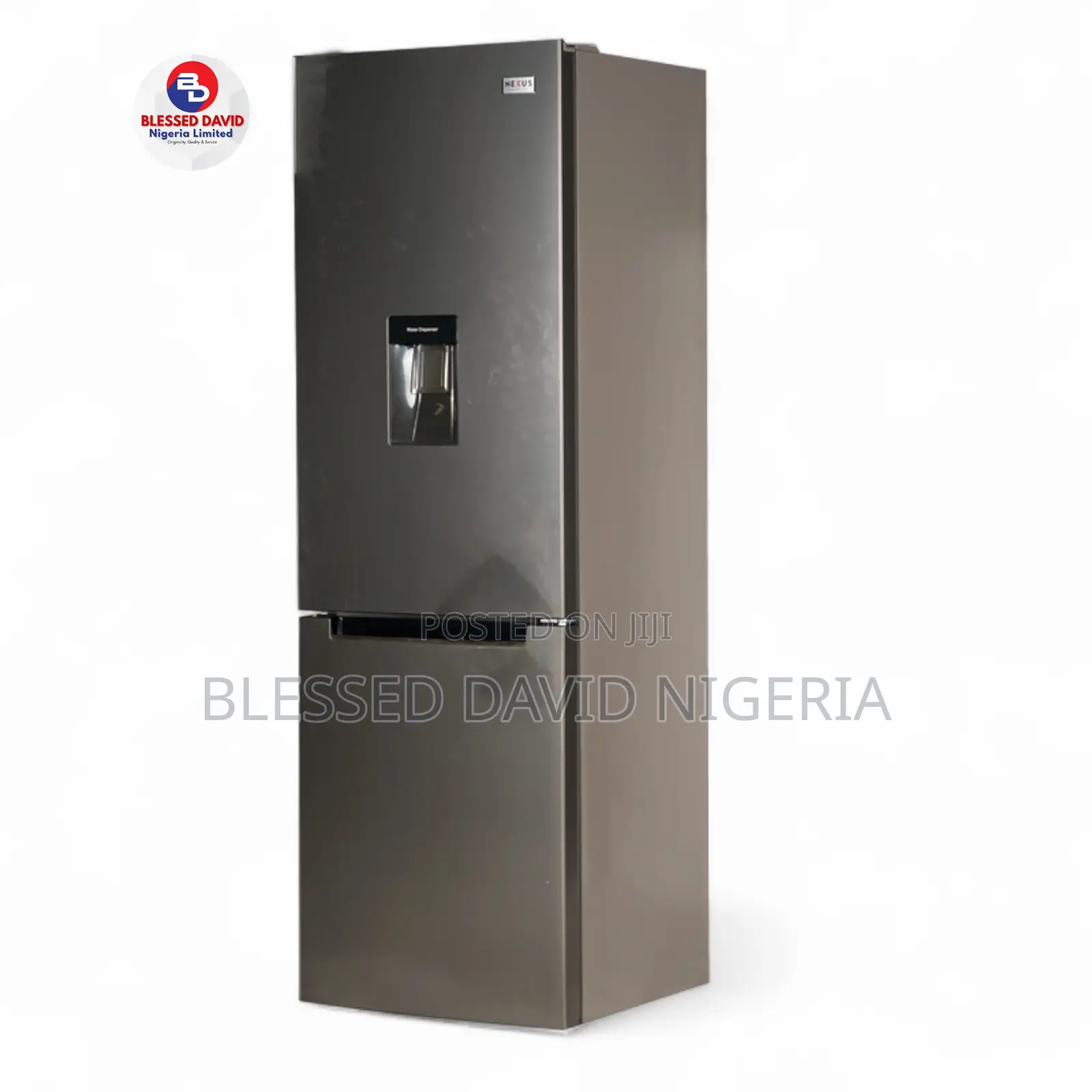 Nexus 330l Double Door Refrigerator With Water Dispenser