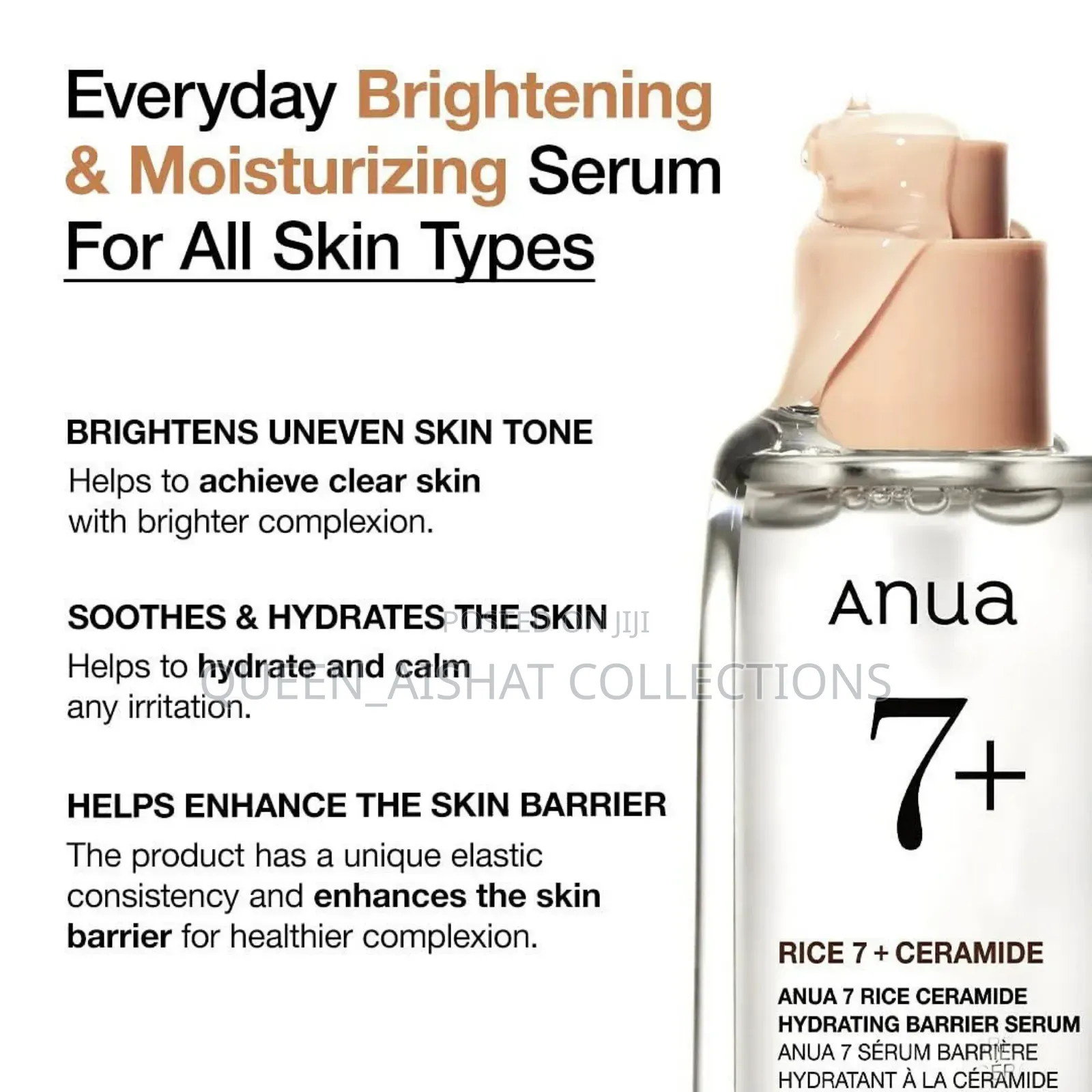 Anua 7+ Rice Ceramide Serum