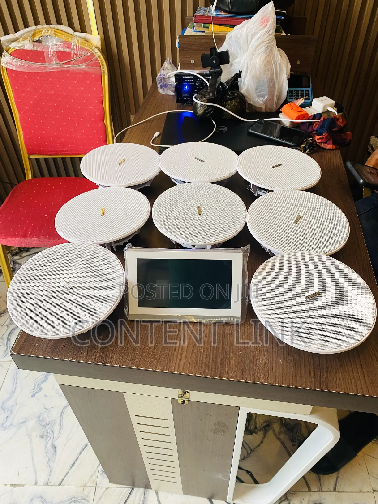 7inches Inwall Internet Amplifier/8in1 Ceiling/Pop Speakers