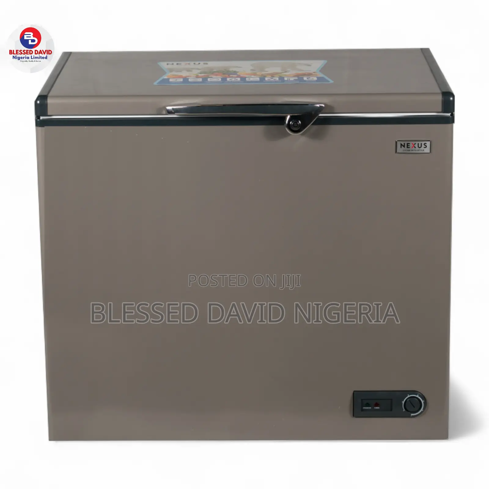 Nexus 210l Chest Freezer Silver Nx-265