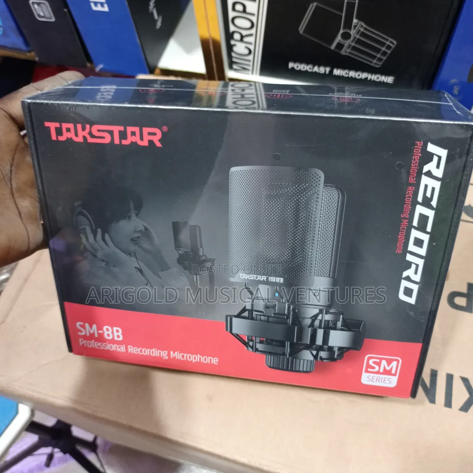 Professional Studio Microphone Takstar Sm-8b