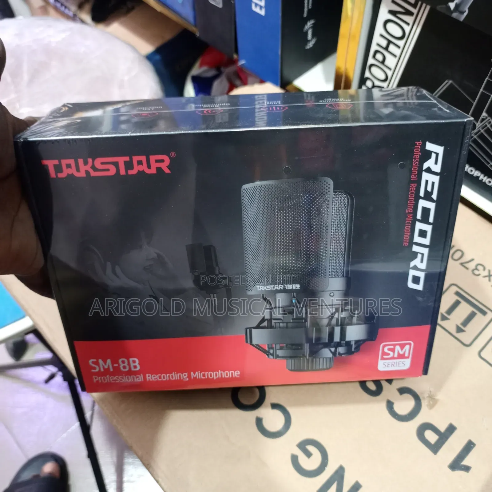 Professional Studio Microphone Takstar Sm-8b