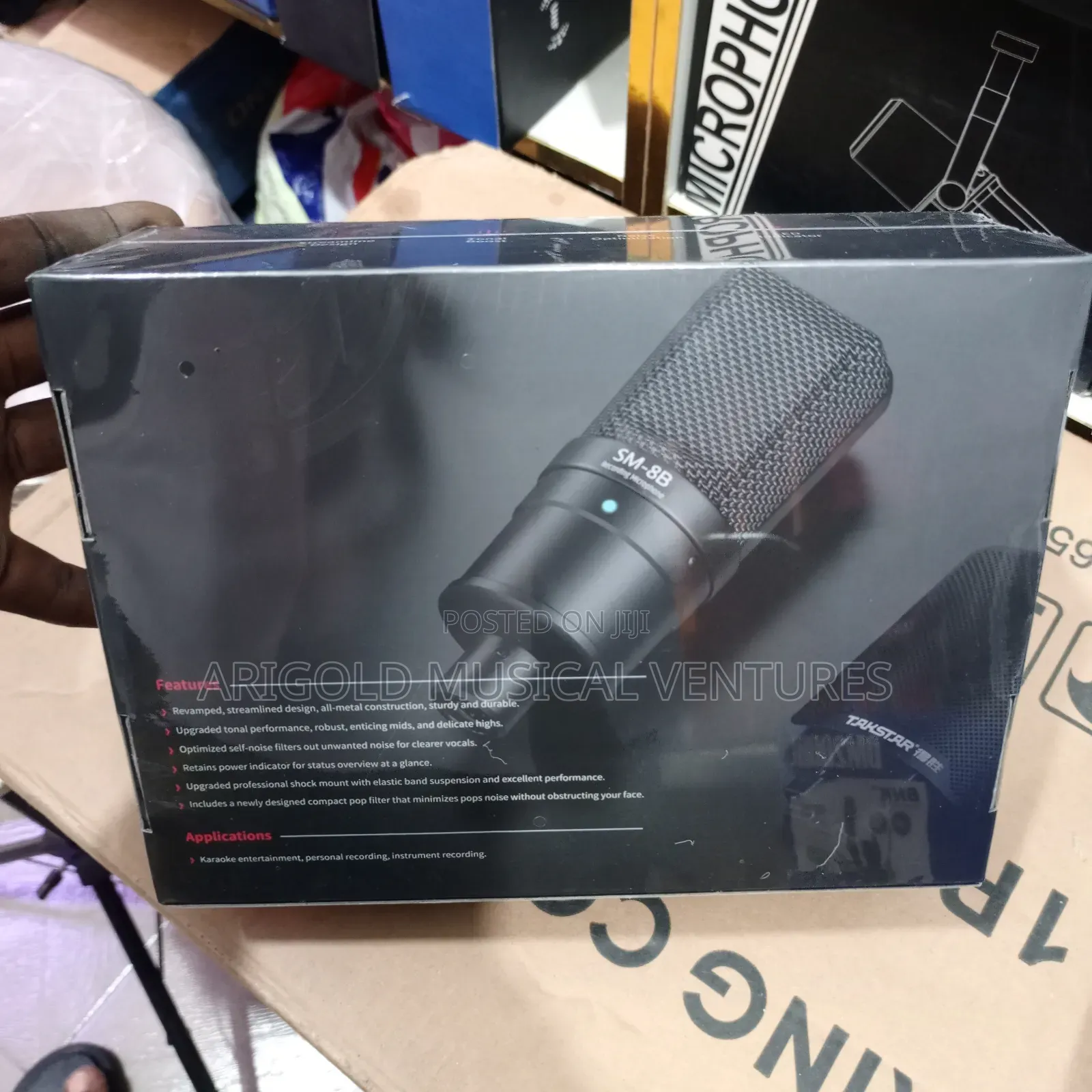 Professional Studio Microphone Takstar Sm-8b