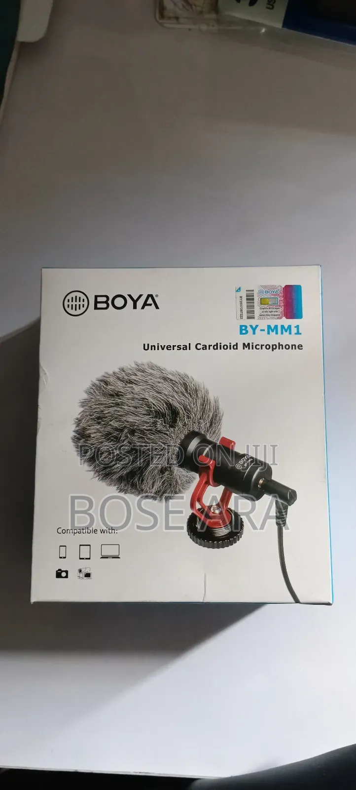 Universal Cardoid Microphone for Content Creator and Presentation