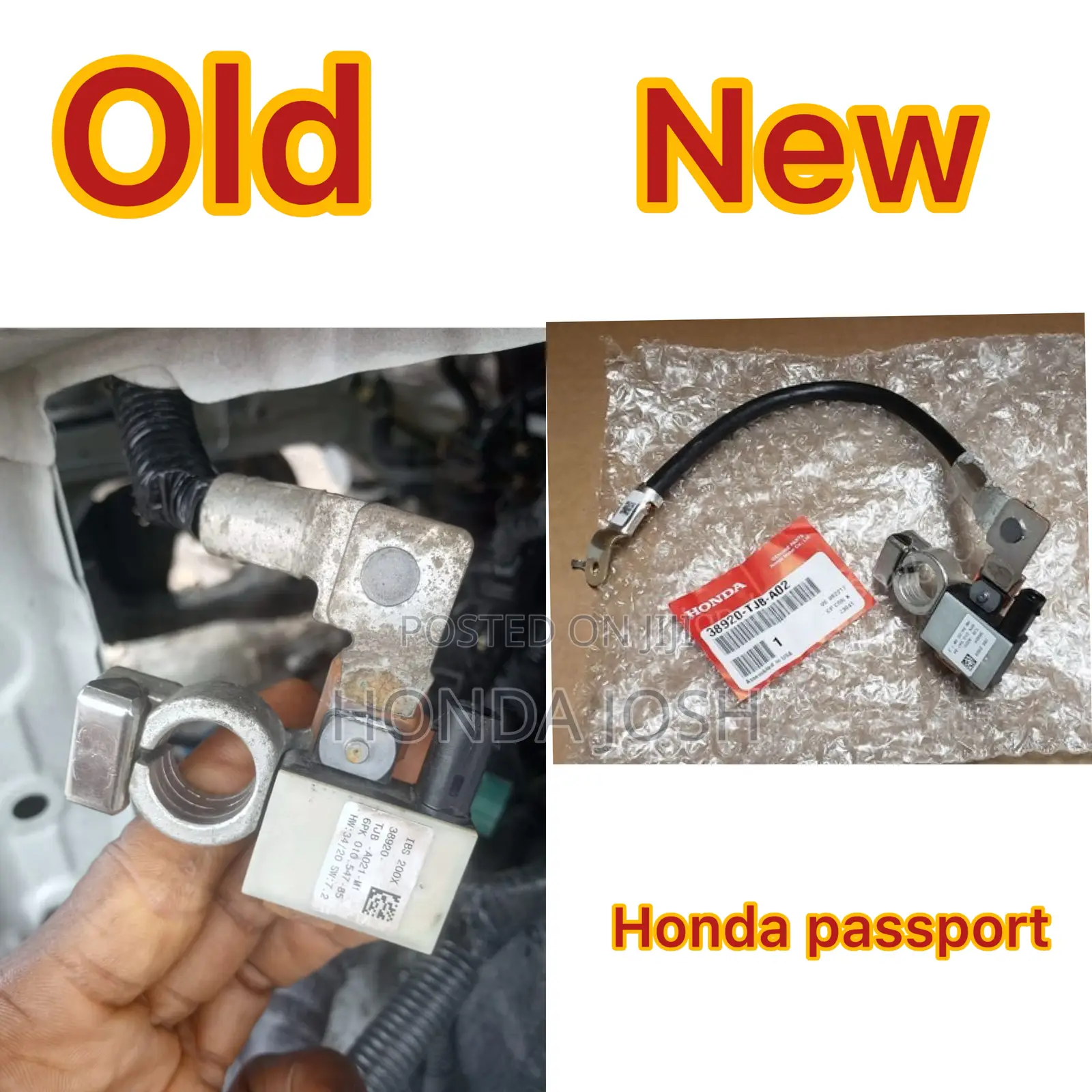 Battery Terminal Sensor 2019-2024 Honda Passport