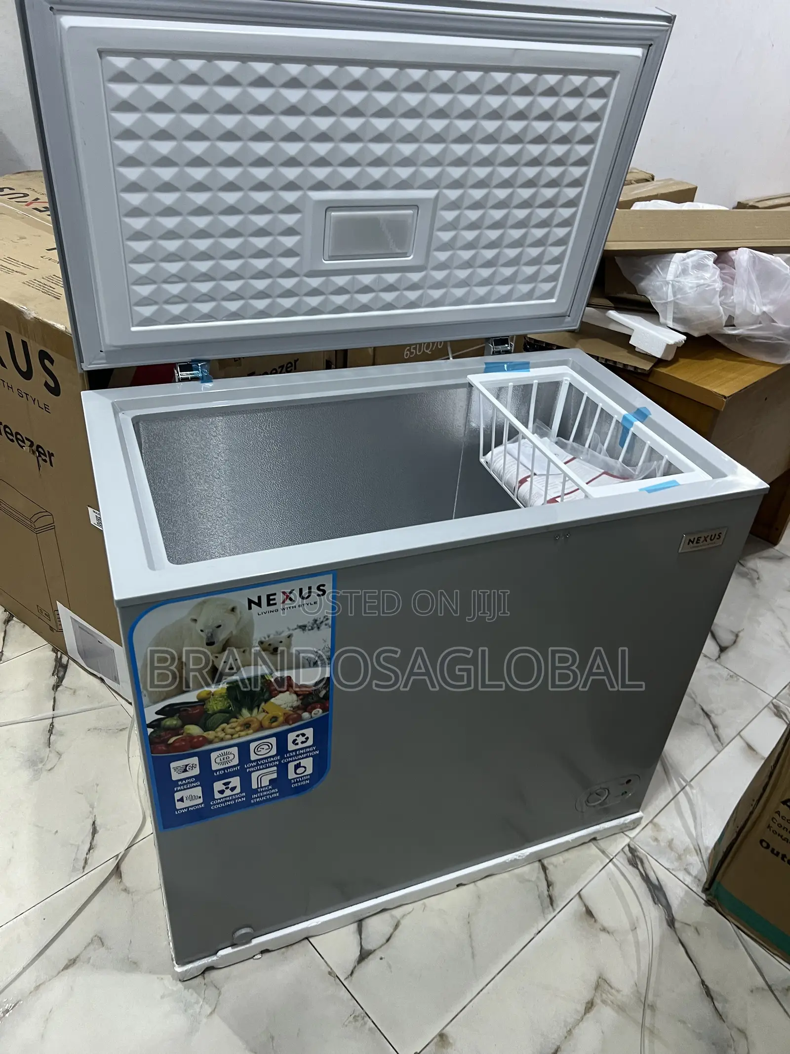 Nexus 200l Chest Freezer – Heavy-Duty Performance With Lock Key