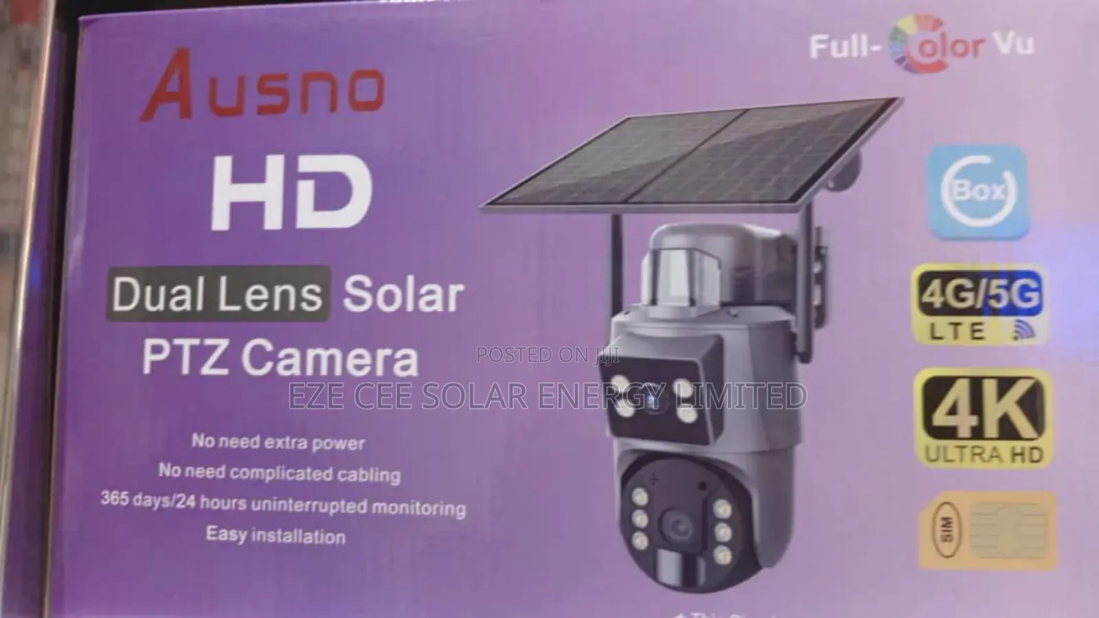 Double Lens Solar Camera