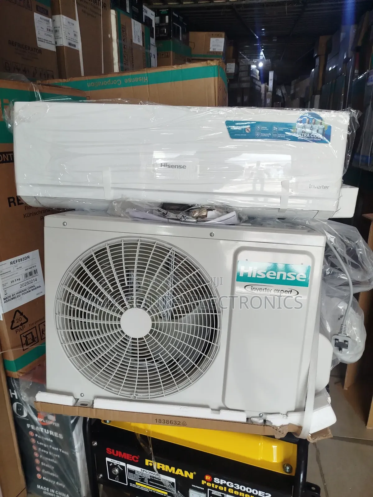 Hisense Inverter Split Unit A/C 1 Hp Energy Booster