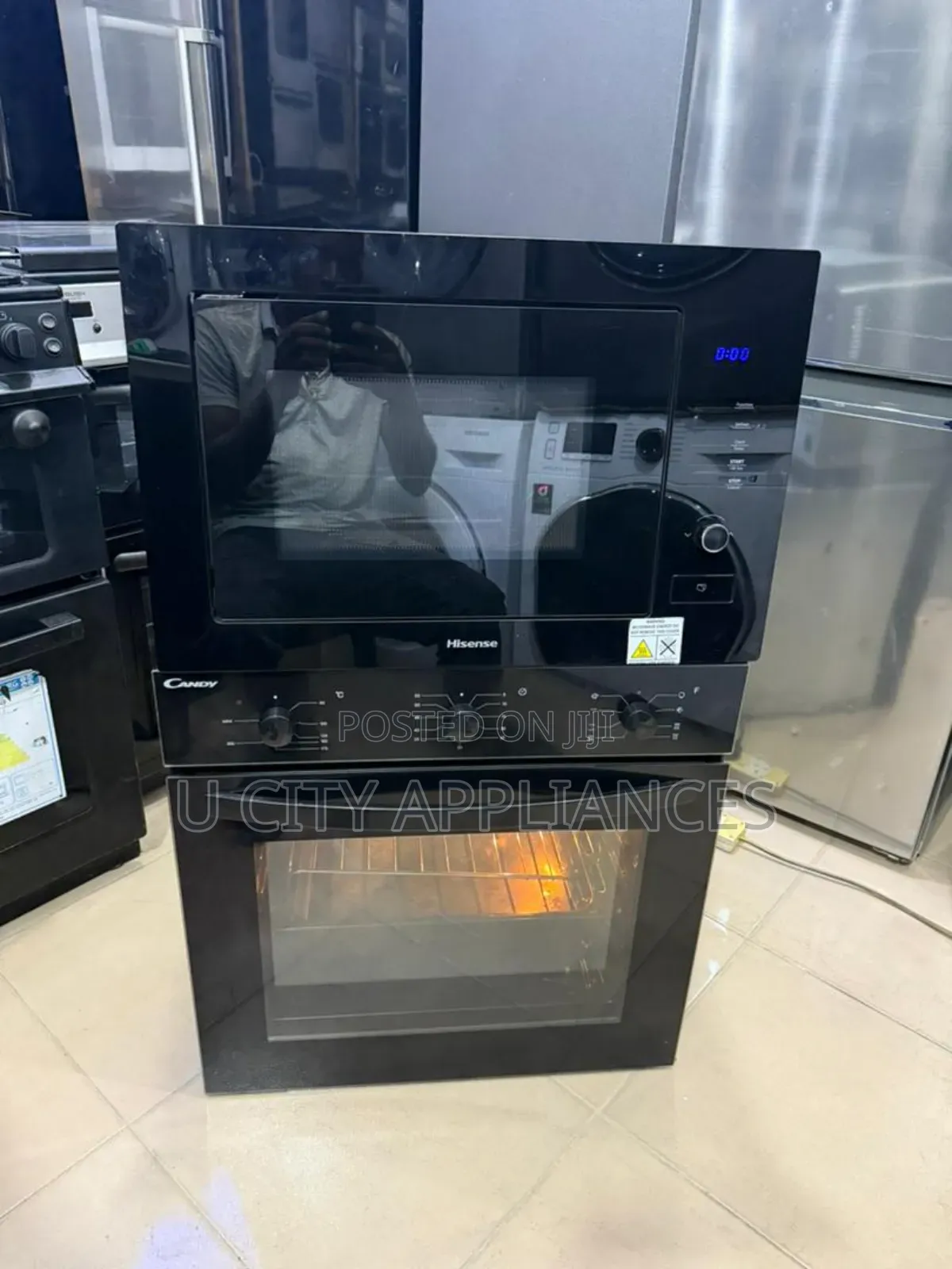 Hisense Inbuilt Microwave and Oven