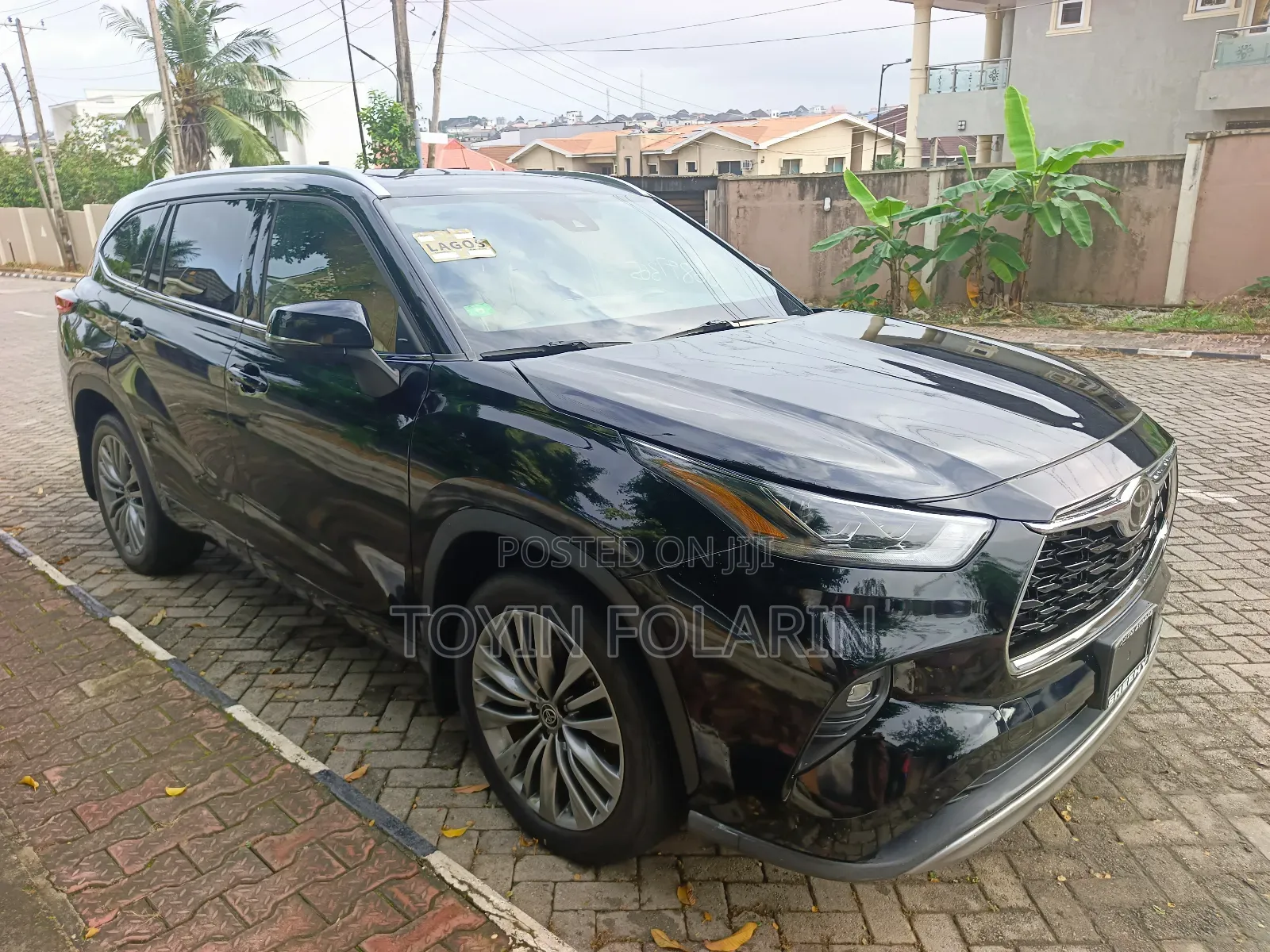 Toyota Highlander Platinum 2021 Black