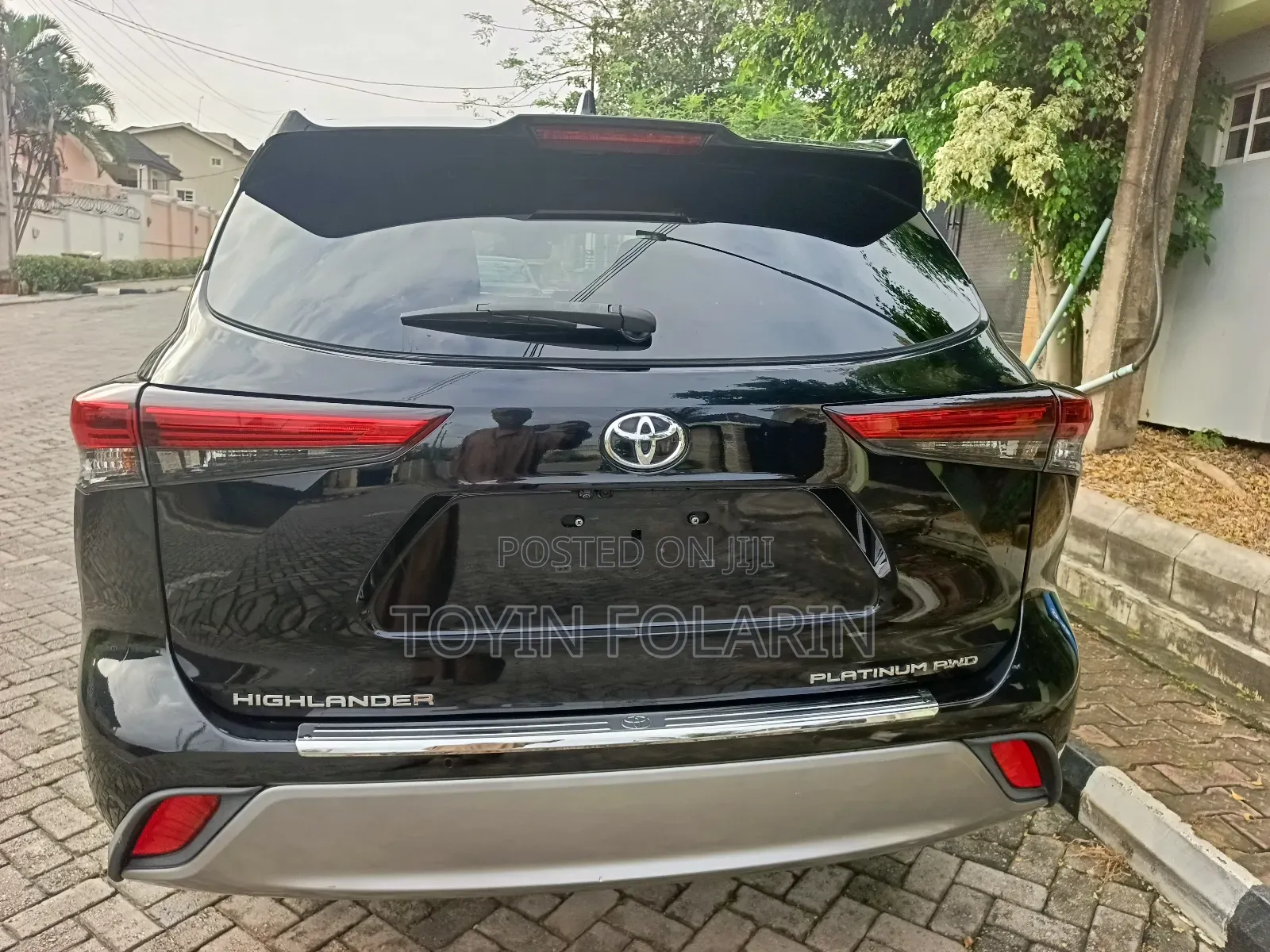 Toyota Highlander Platinum 2021 Black