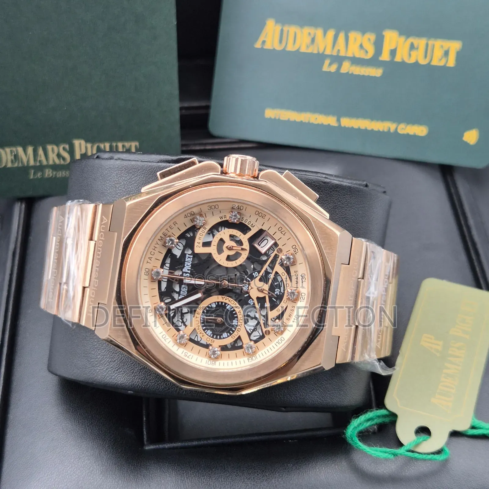 Audemars Piguet Steel Chan Wristwatch