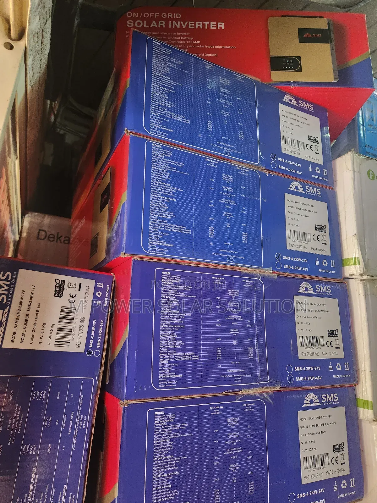 6.2kva 48v Sms Hybrid Solar Inverter