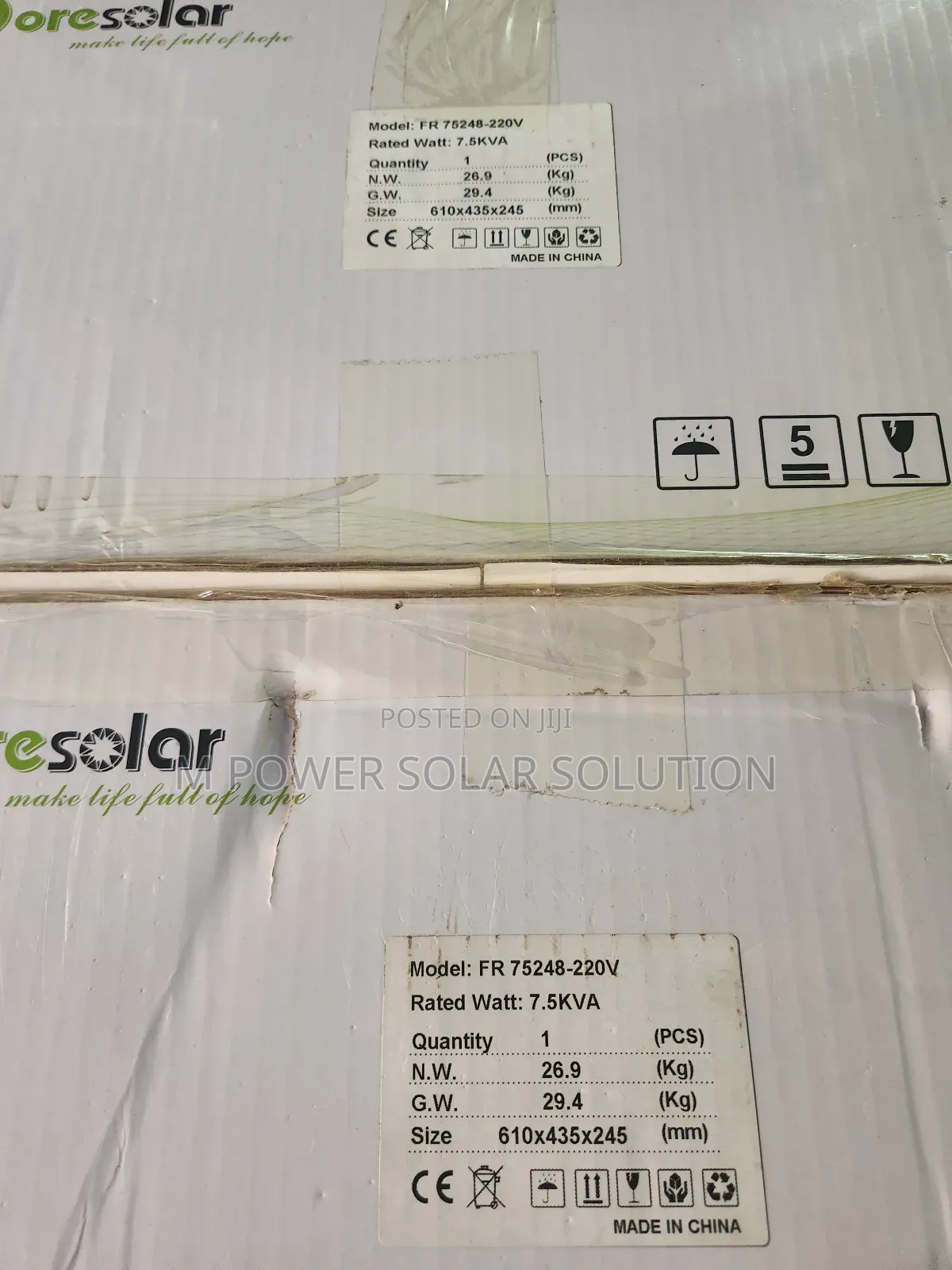 7.5kva 48v Foresolar Non-Hybrid Solar Inverters