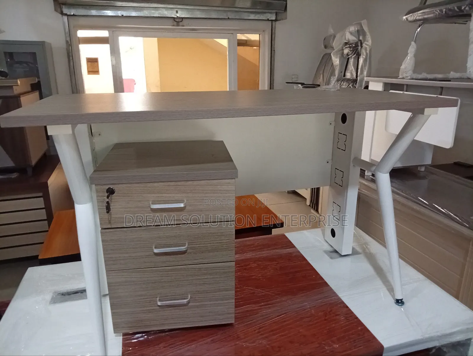 Quality Imported 1.2 Meter Table With Movable Drawer