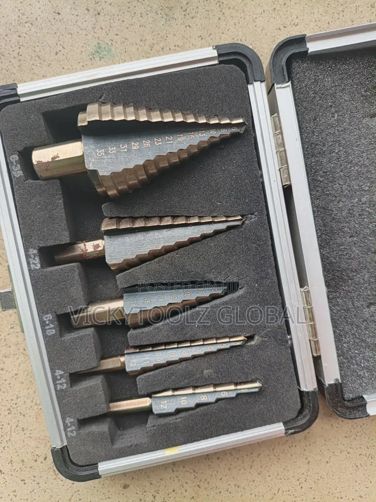 Sets of Step Drill Bits Set (Usa)