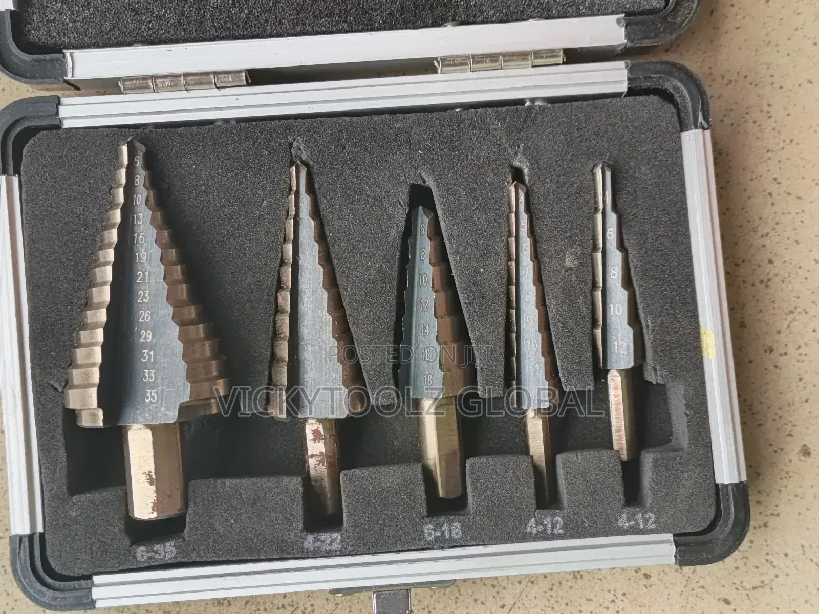 Sets of Step Drill Bits Set (Usa)