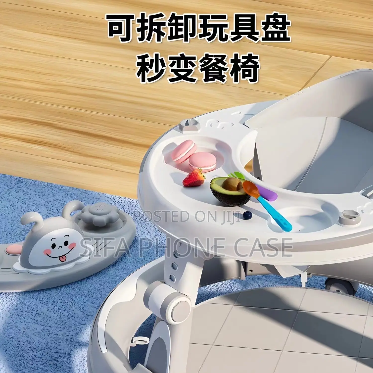 4in1infant Walker 6 Month to 18 Month, Music, Foot Pad and Push Handle