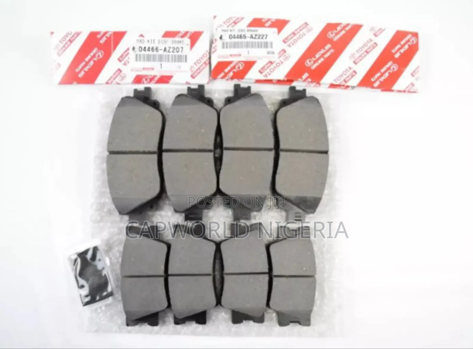 Genuine Toyota Camry 2019-2024 Front and Rear Brake Pads Sets