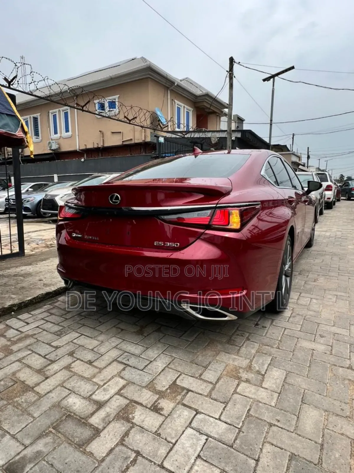 Lexus ES 350 F Sport 2020 Red