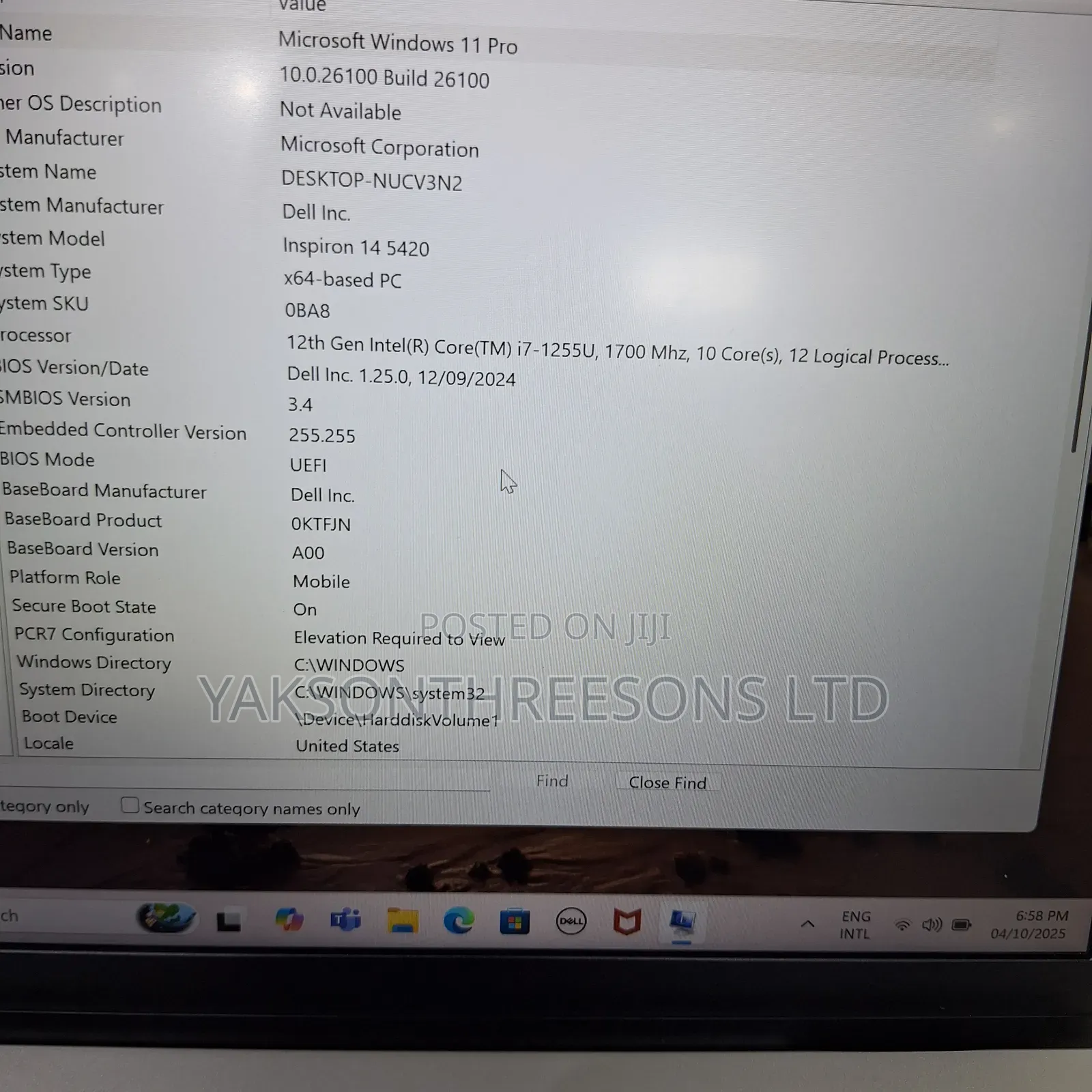 Laptop Dell Inspiron 14 5458 16GB Intel Core I7 SSD 1T