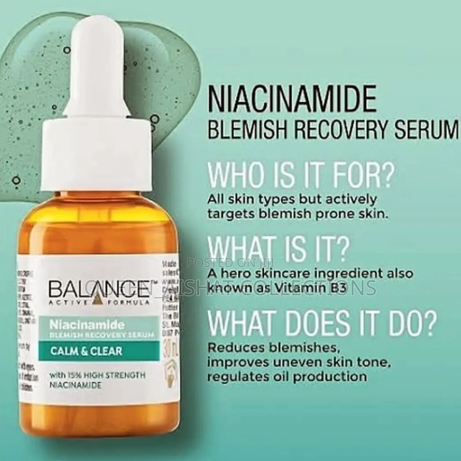 Balance Niacinamide Blemish Recovery Serum