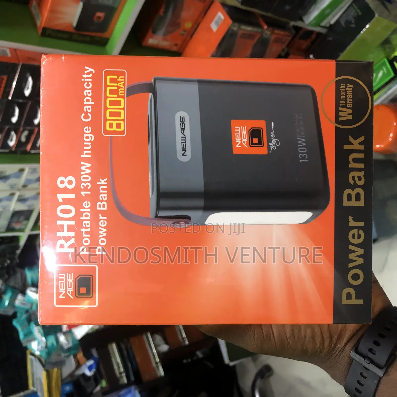 Newage 80000mah 130watts Laptop and Mobile Powerbank