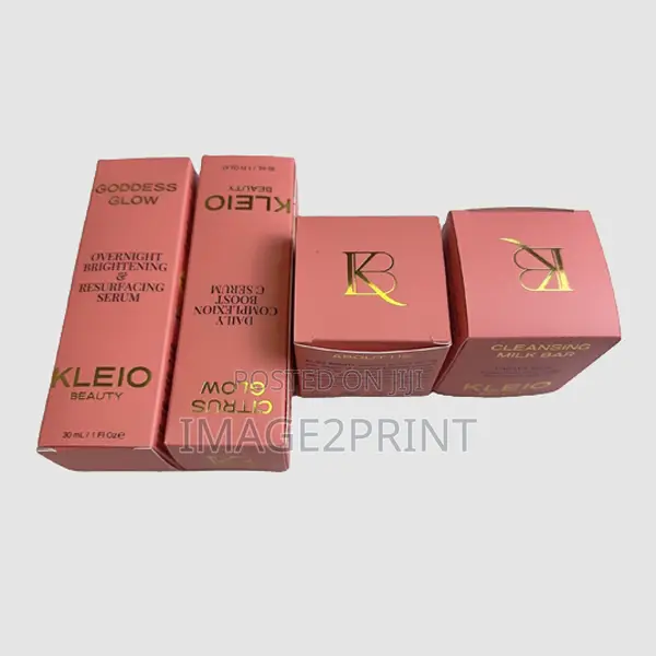 Cosmetic and Skincare Pack Printing