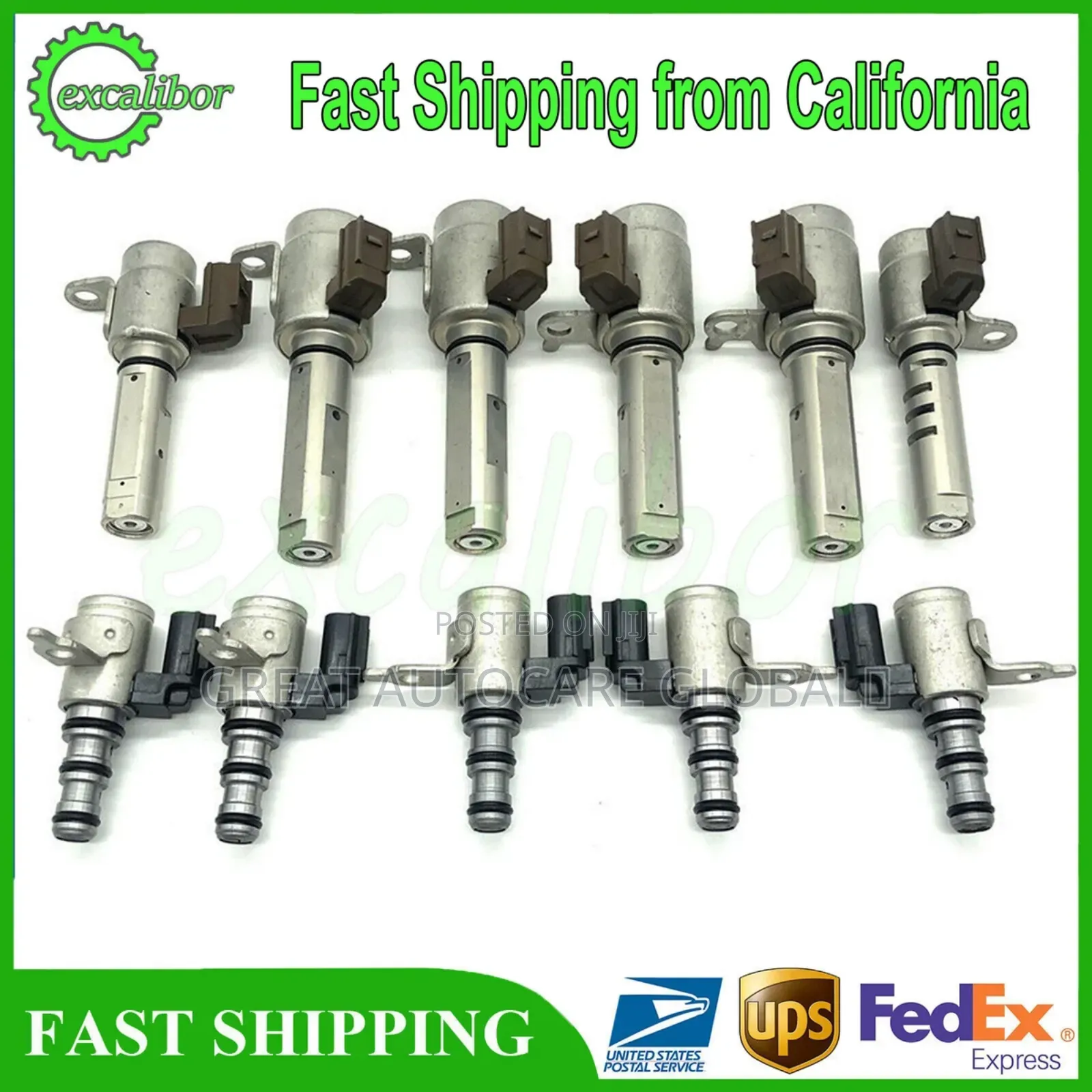 11pcs Mdsa M4ja Transmission Solenoid Set For 2016-2020 Acura Tlx Ilx