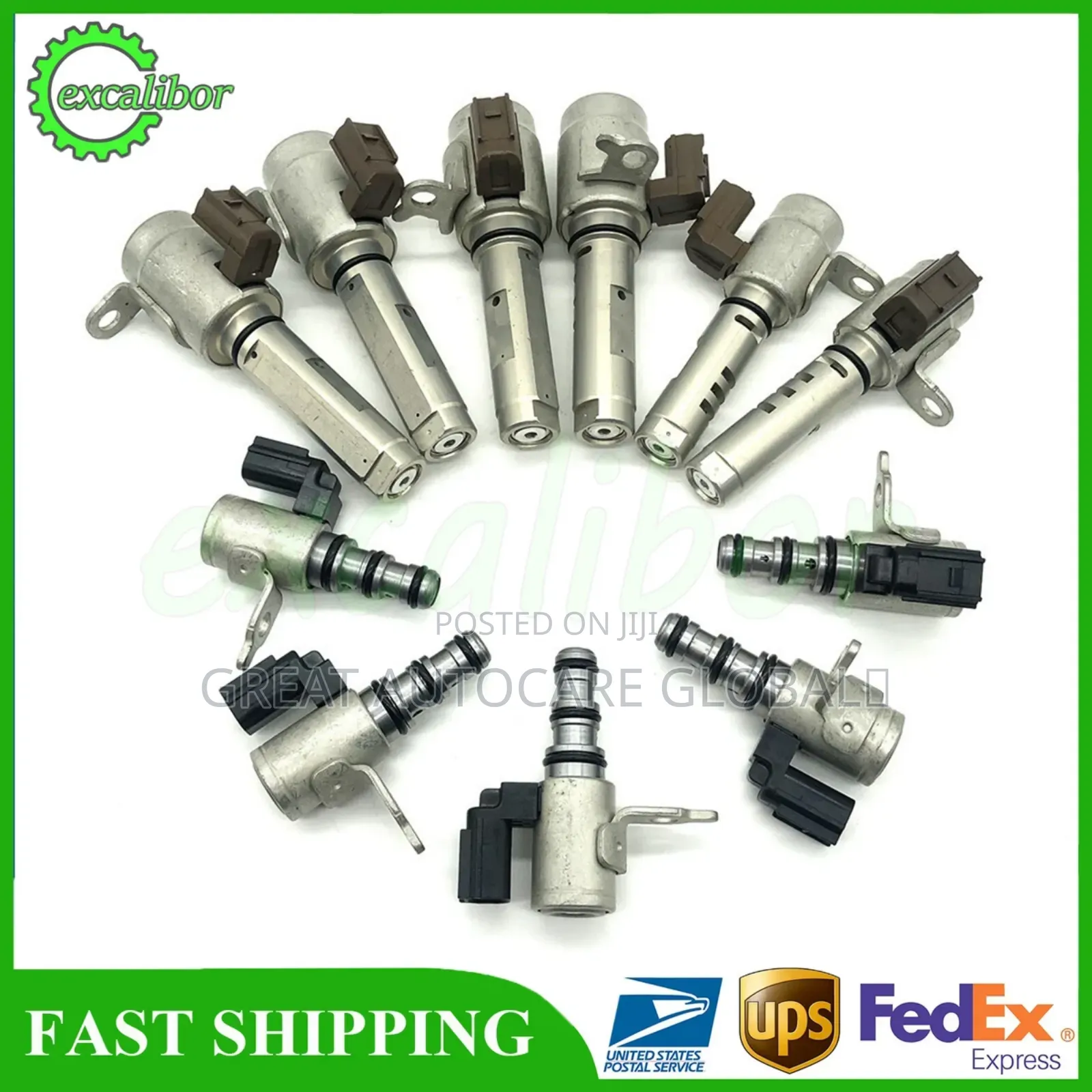 11pcs Mdsa M4ja Transmission Solenoid Set For 2016-2020 Acura Tlx Ilx