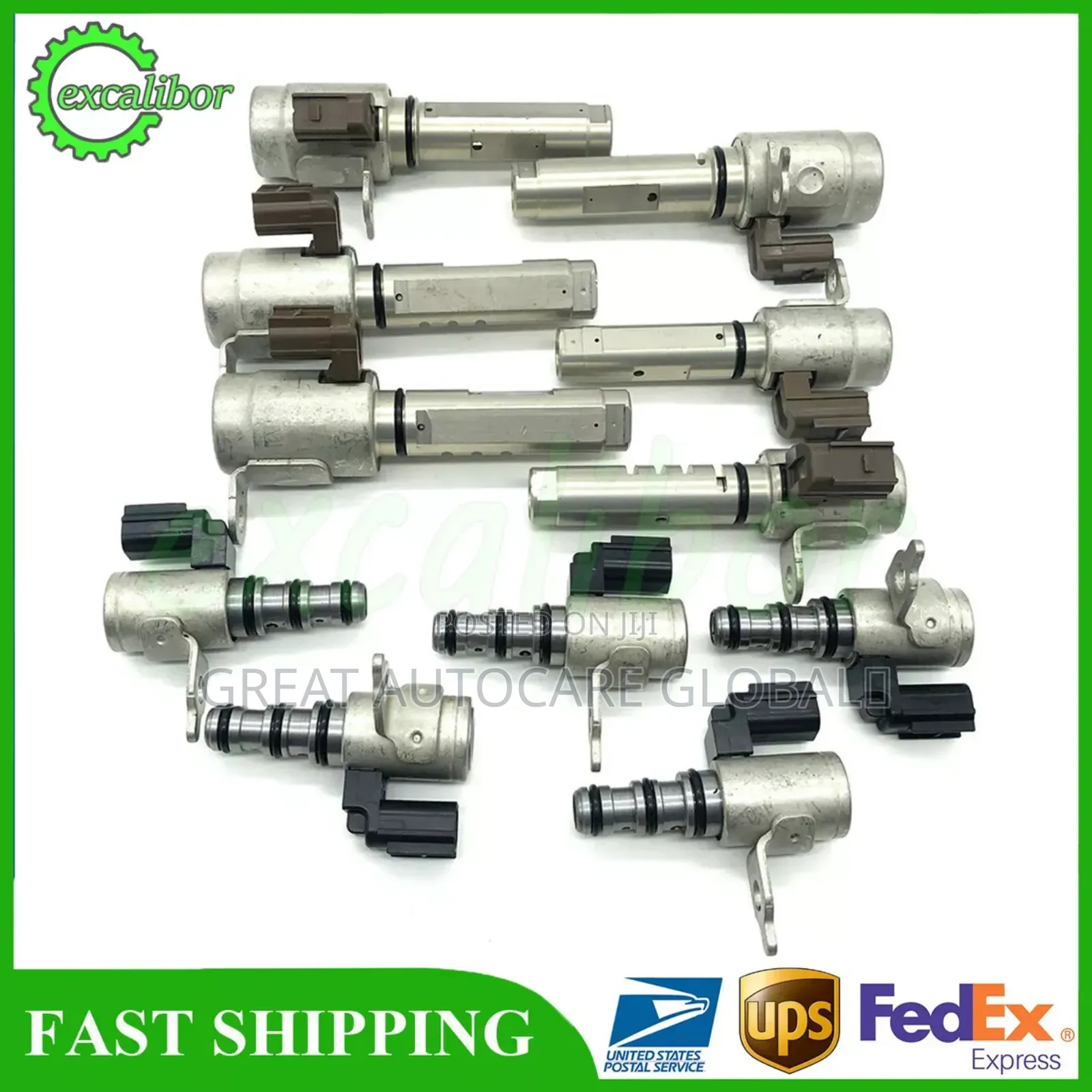 11pcs Mdsa M4ja Transmission Solenoid Set For 2016-2020 Acura Tlx Ilx