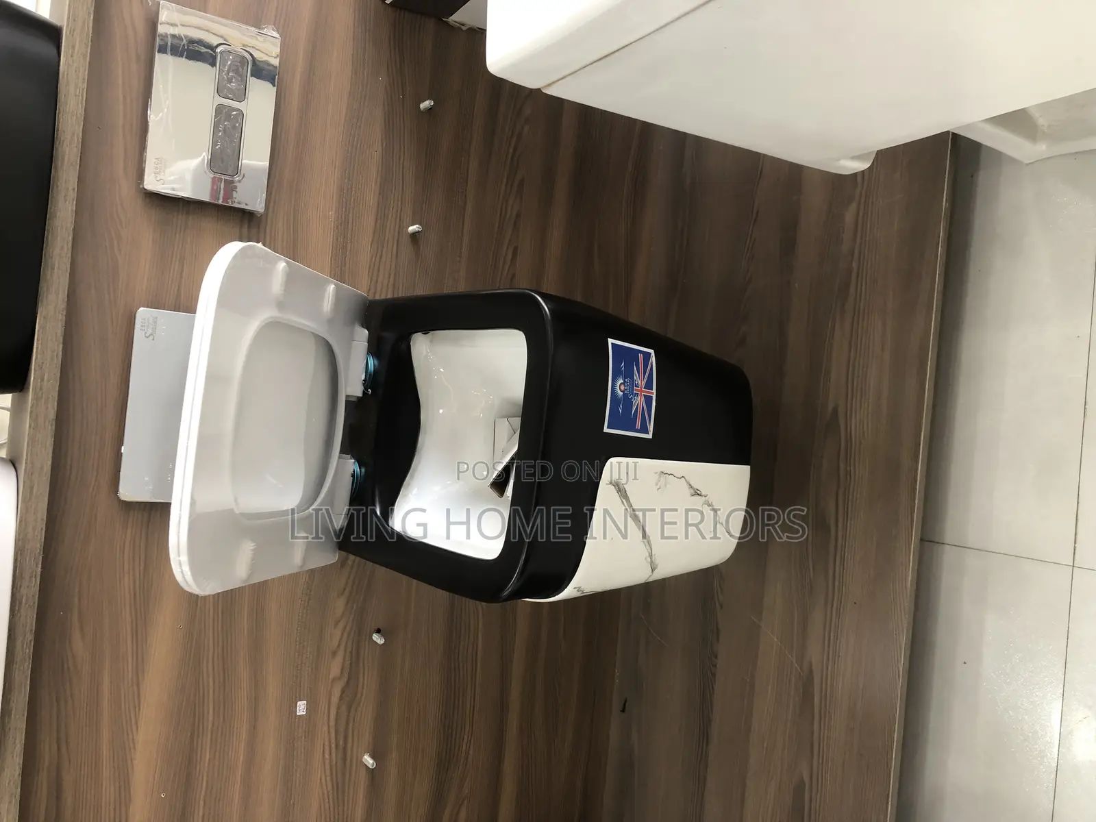 Black and White Conceal Water Closet High Quality
