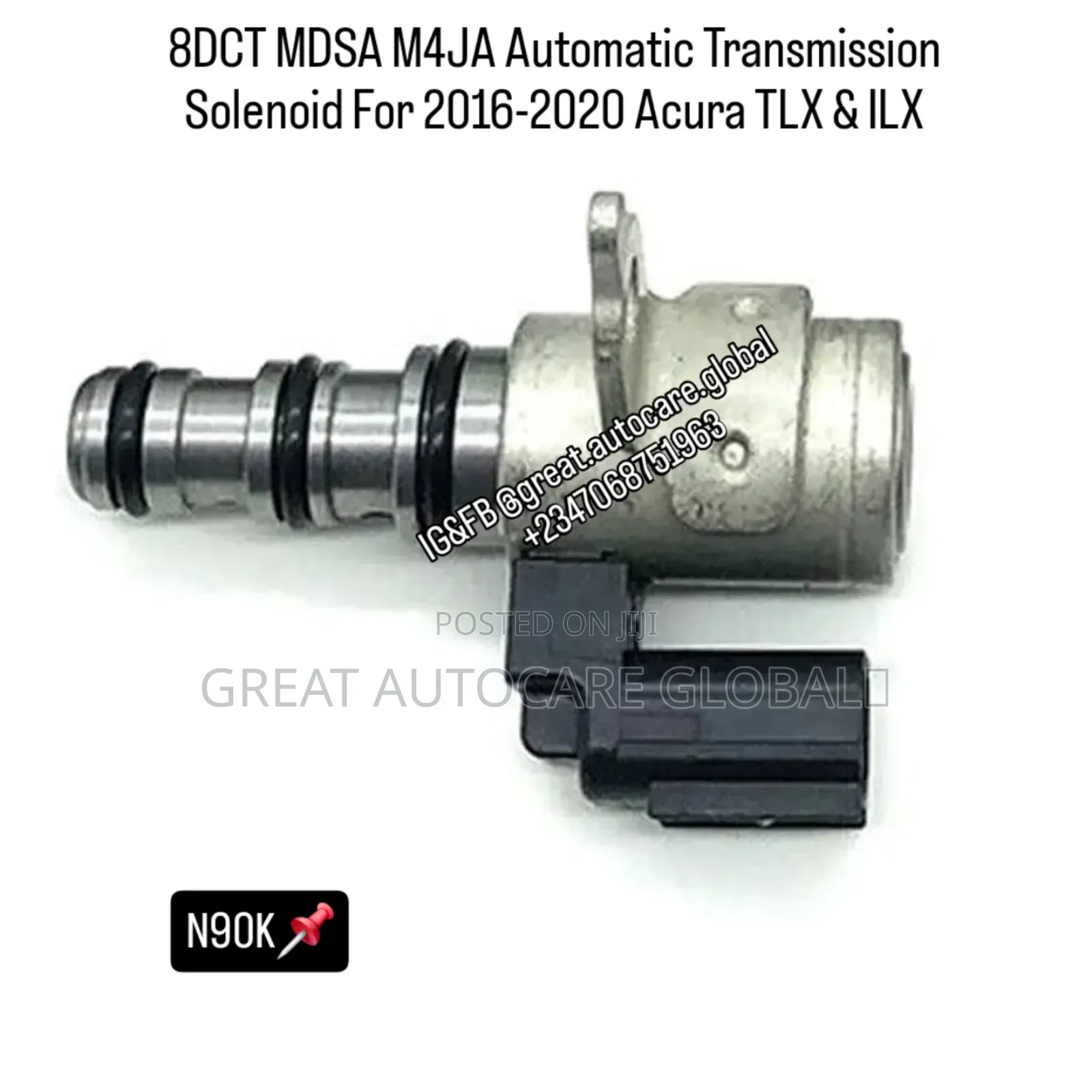 Automatic Transmission Solenoid For 2016 To 2020 Acura Tlx & Ilx