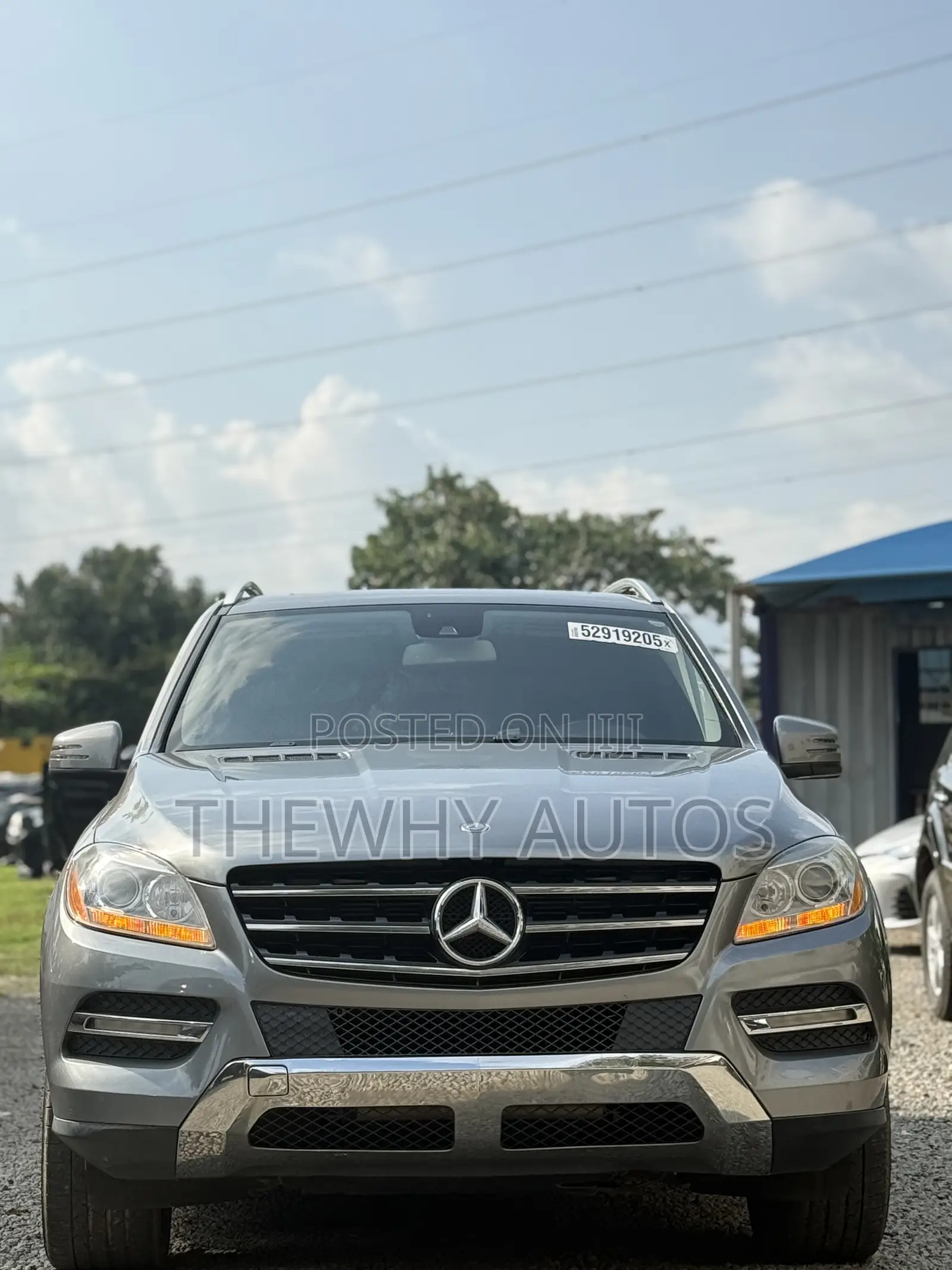 Mercedes-Benz M Class ML 350 4Matic 2012 Gray