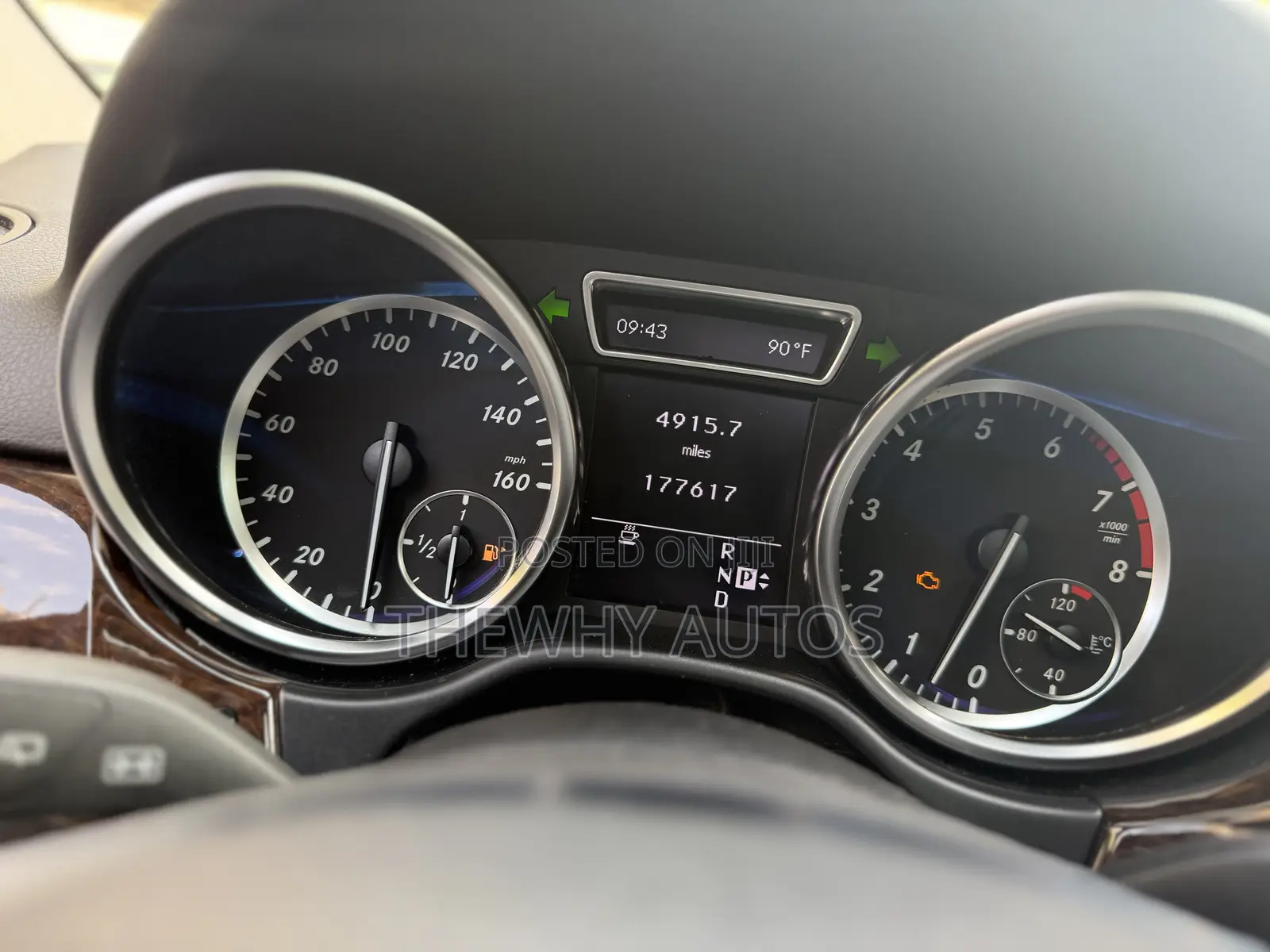 Mercedes-Benz M Class ML 350 4Matic 2012 Gray