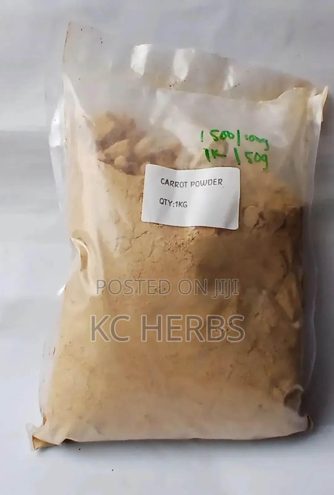 Organic Carrot Powder (From 100g)