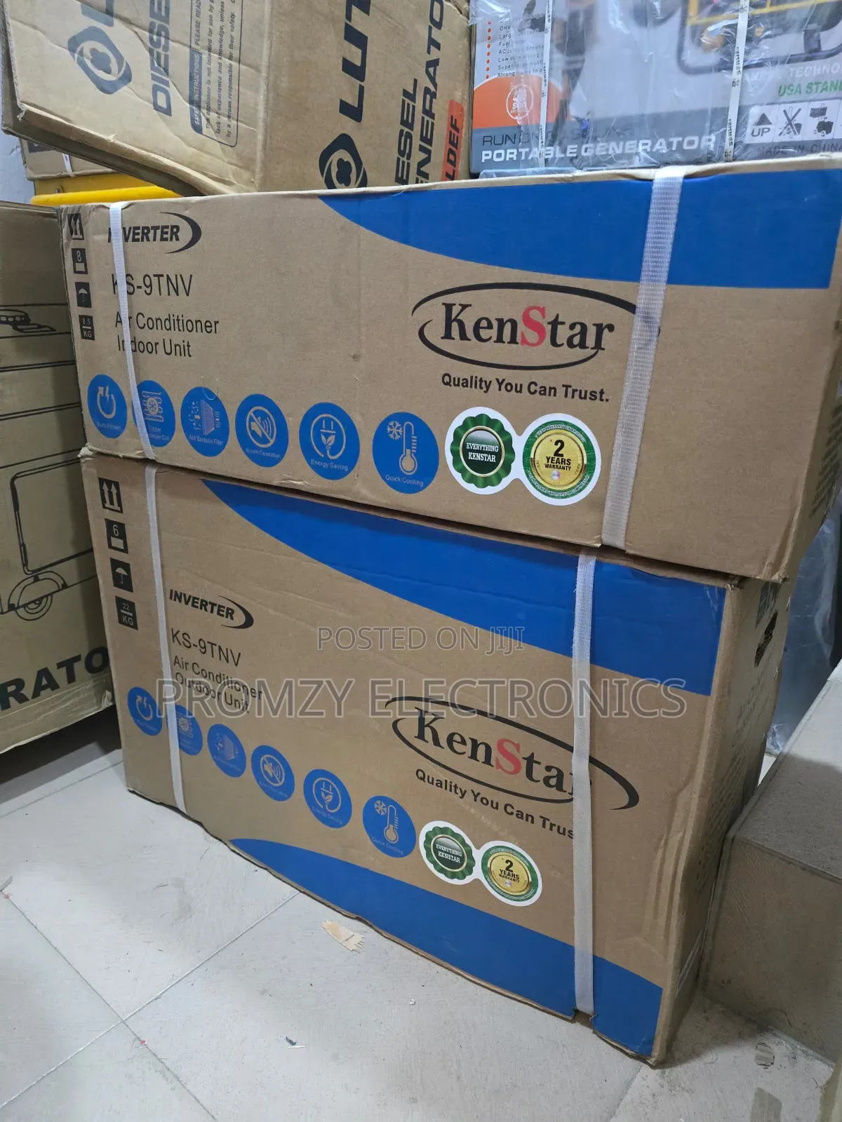 1hp Kenstar Inverter Air Conditioner With Kits