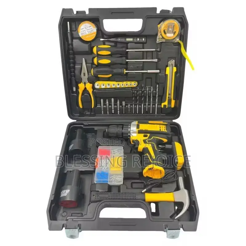36v Cordless Electric Drill With 2 Batteries