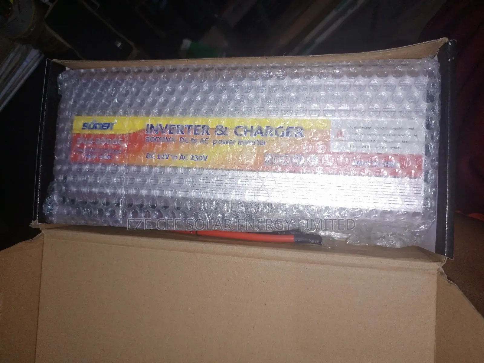 Suoer 3000watts Sachet Inverter With Charger