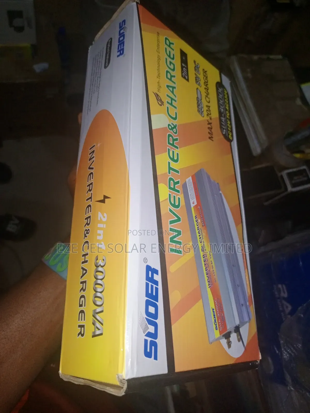 Suoer 3000watts Sachet Inverter With Charger