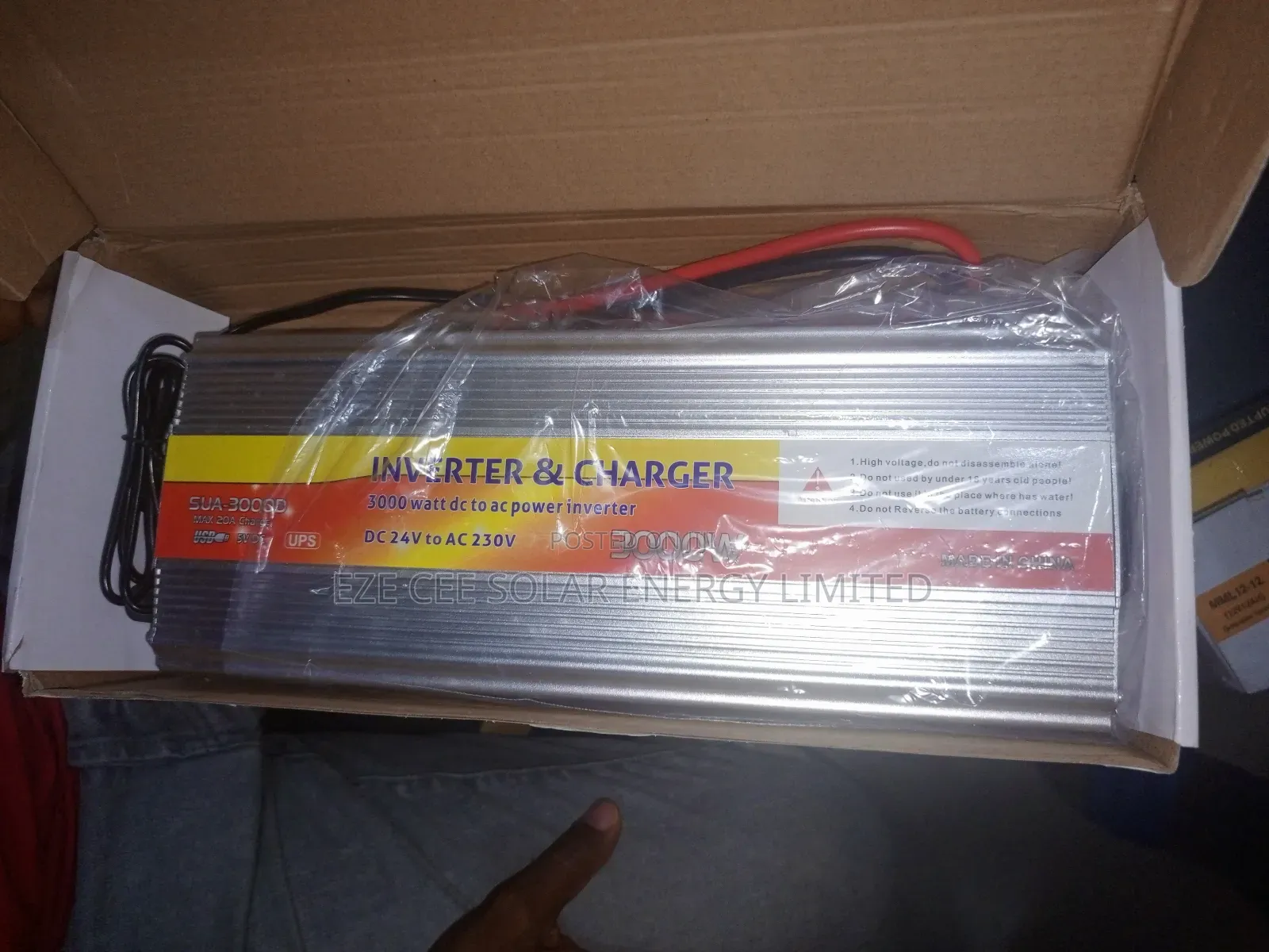 Suoer 3000watts Sachet Inverter With Charger