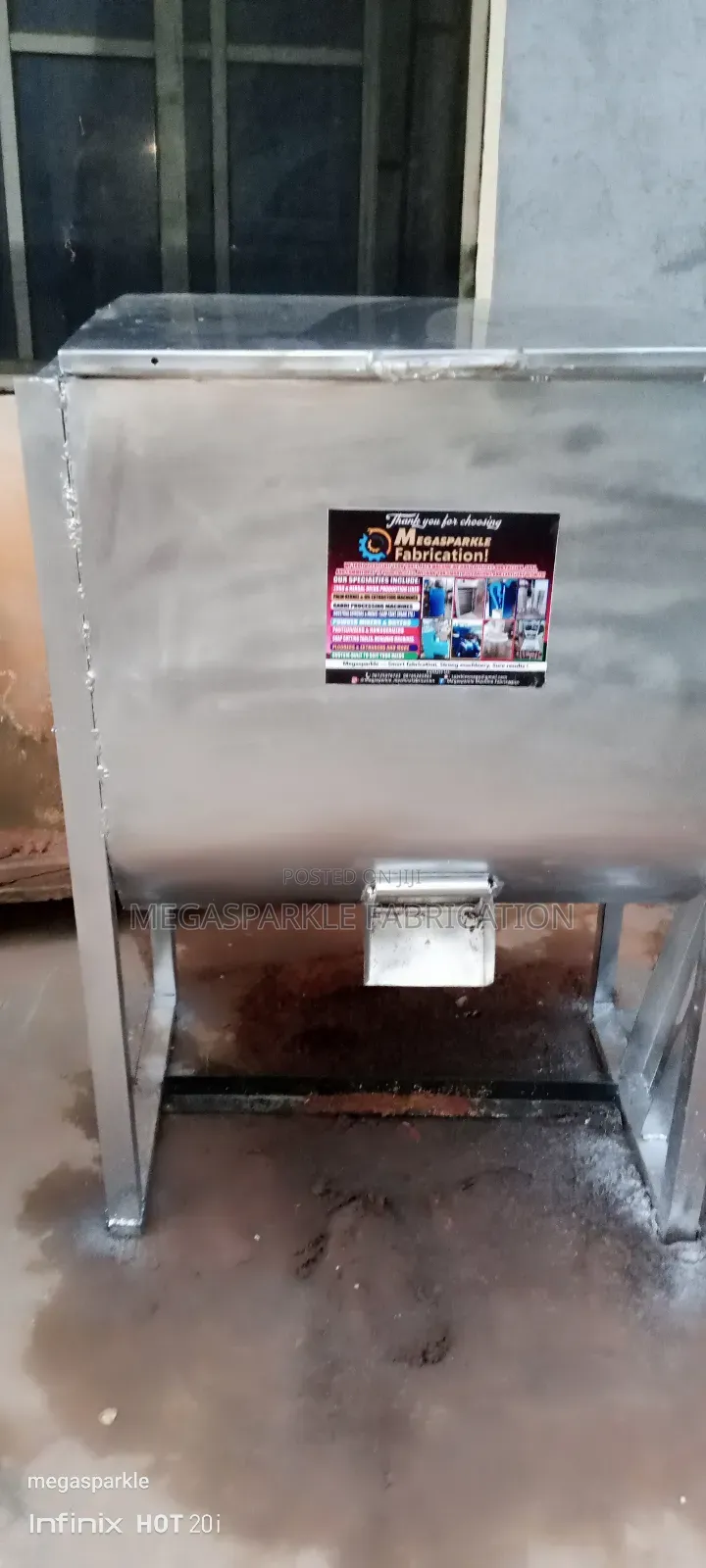 Powder Detergent Mixer