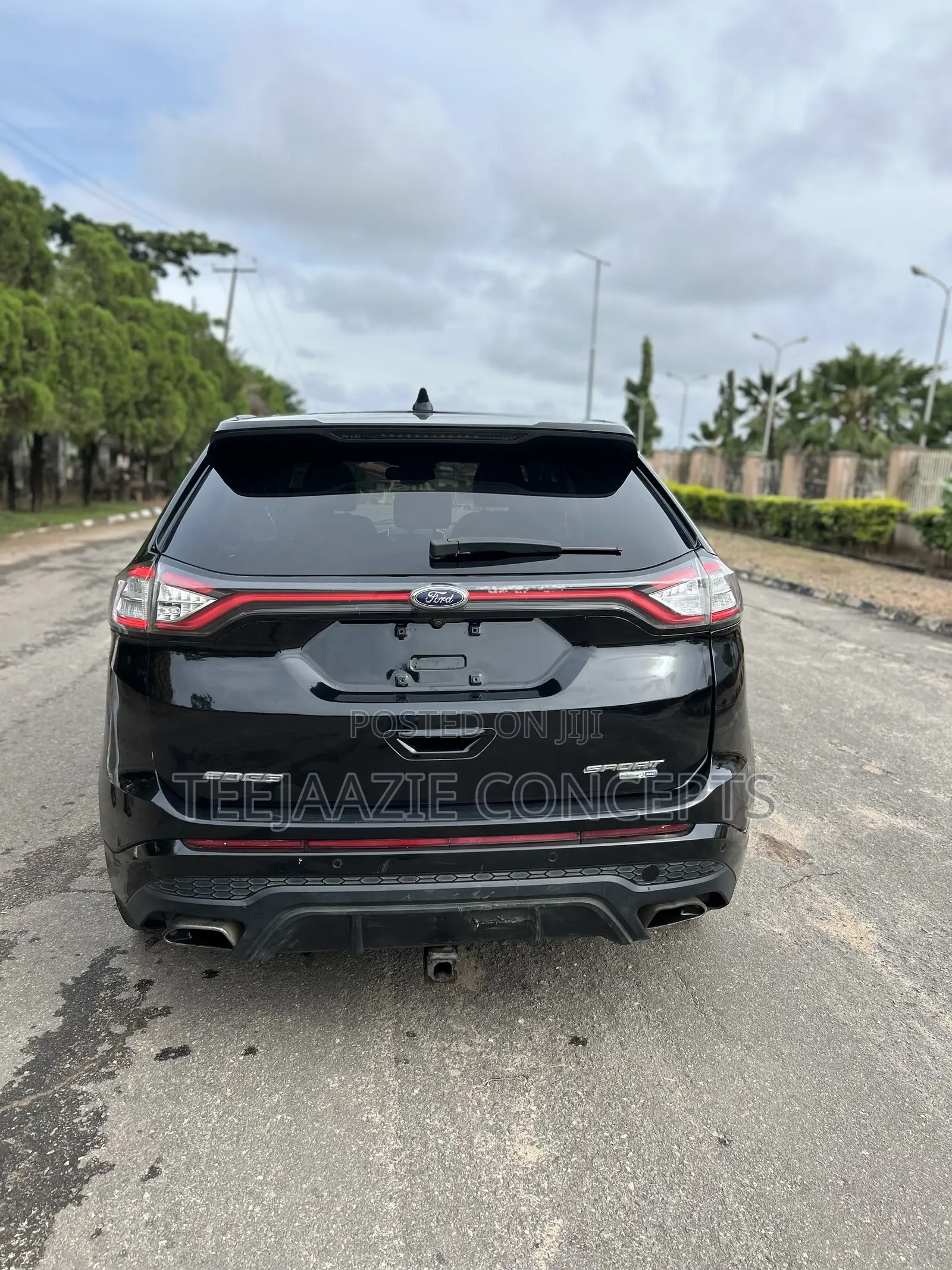 Ford Edge Sport AWD 2018 Black